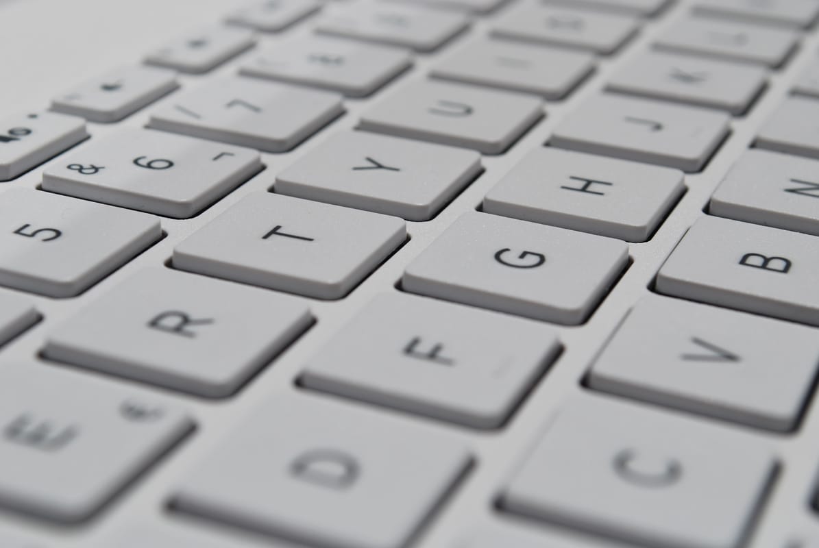 Toetsenbord Apple in beeld