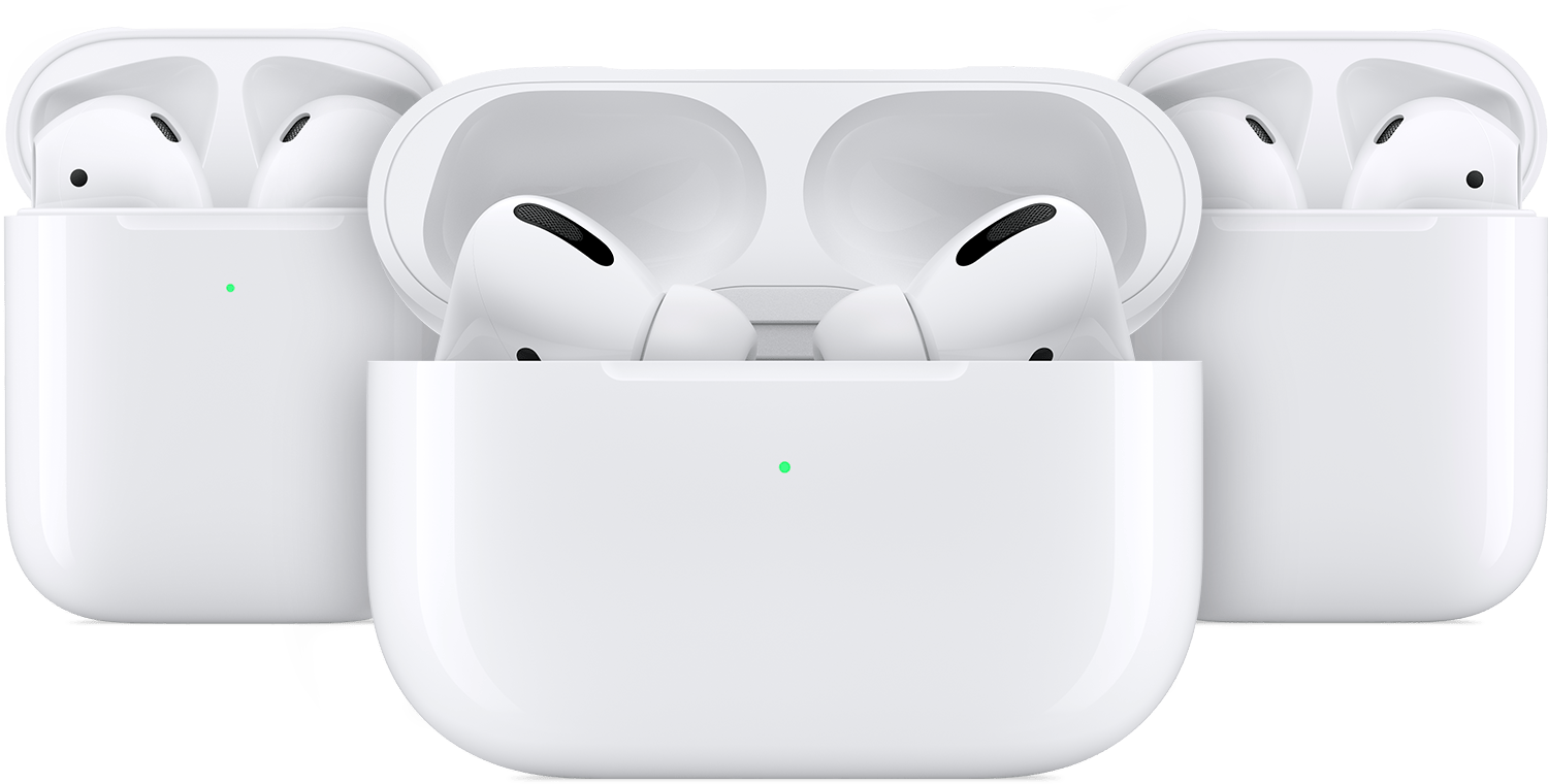 Apple AirPods drie verschillende modellen