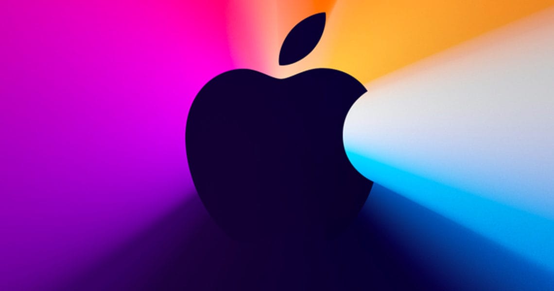 Apple regenboog