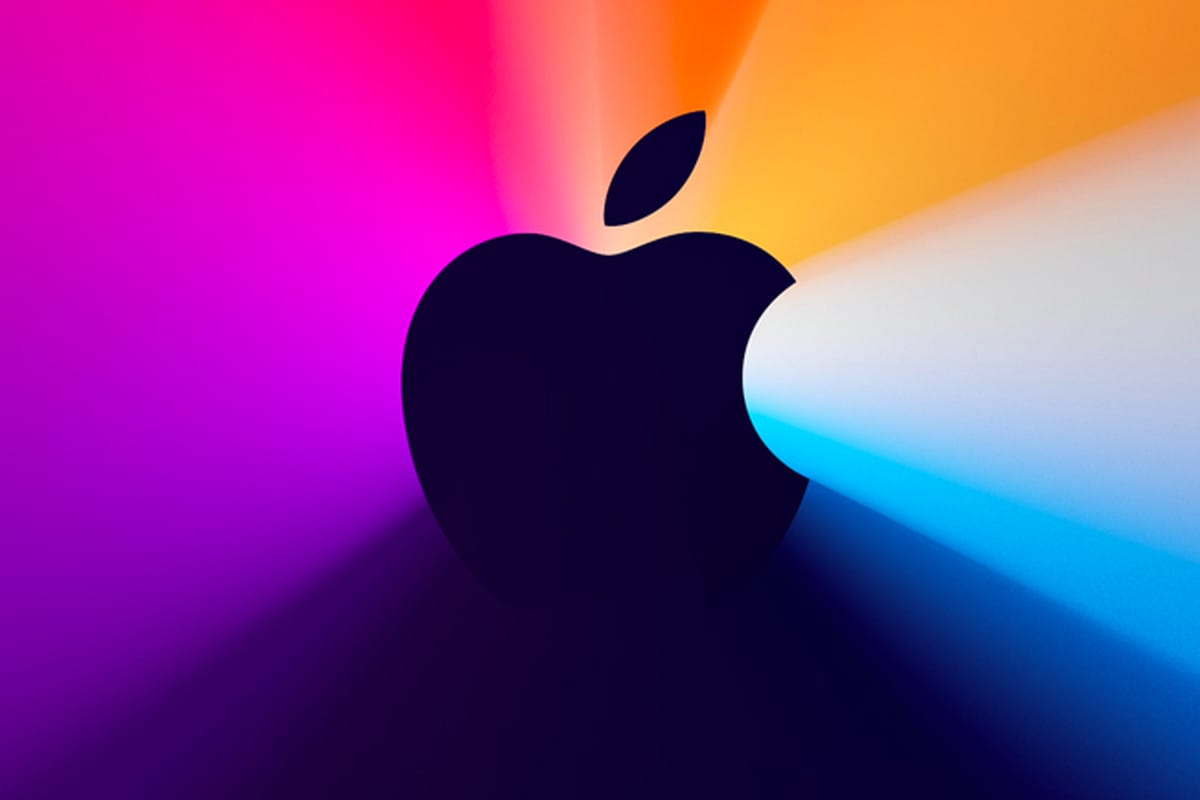 Apple regenboog