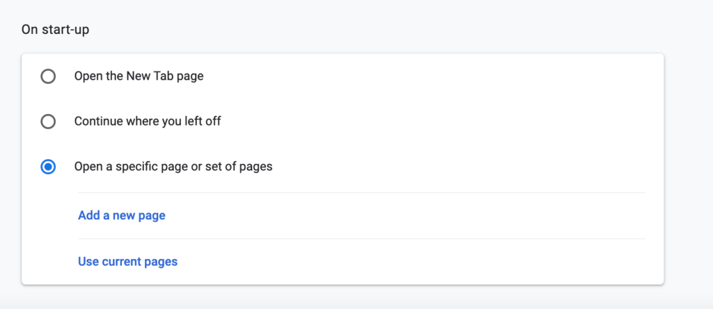 Automatisch openen van webpagina's op Chrome