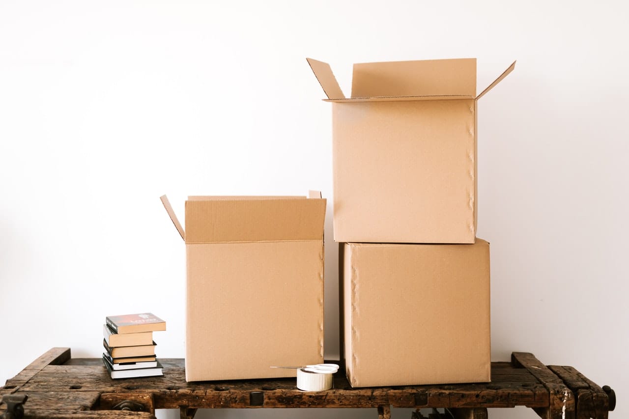Bureau werkplek verhuizing